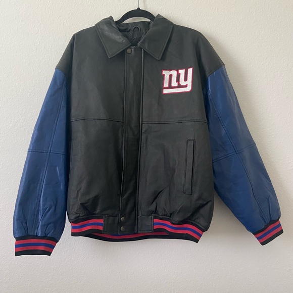 NFL Other - NWT Vintage Game Day NY Giants Leather Jacket